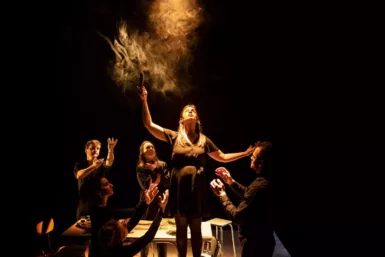 Réunion de famille dramatique
