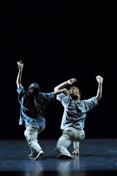 Danseur de dos