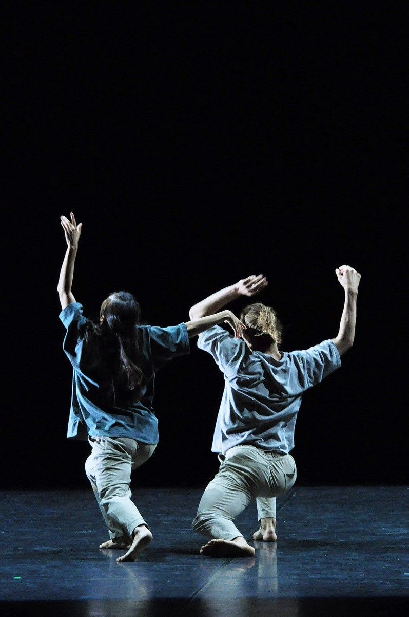 Danseur de dos