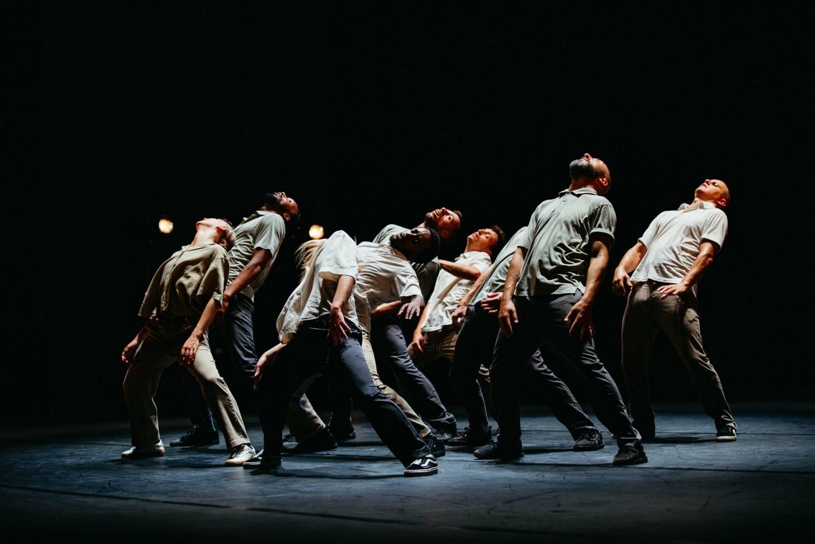 Groupe de danseurs hip-hop