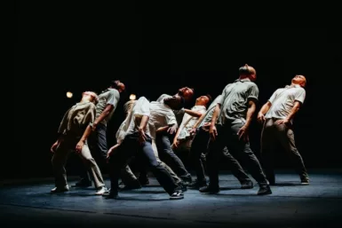 Groupe de danseurs hip-hop